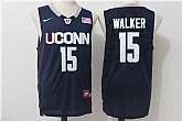 UConn Huskies #15 Kemba Walker Navy College Basketball Jerse,baseball caps,new era cap wholesale,wholesale hats